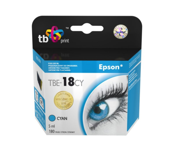 TB Print Tusz Epson XP 302 CYAN TBE-18CY - 152666 - zdjęcie